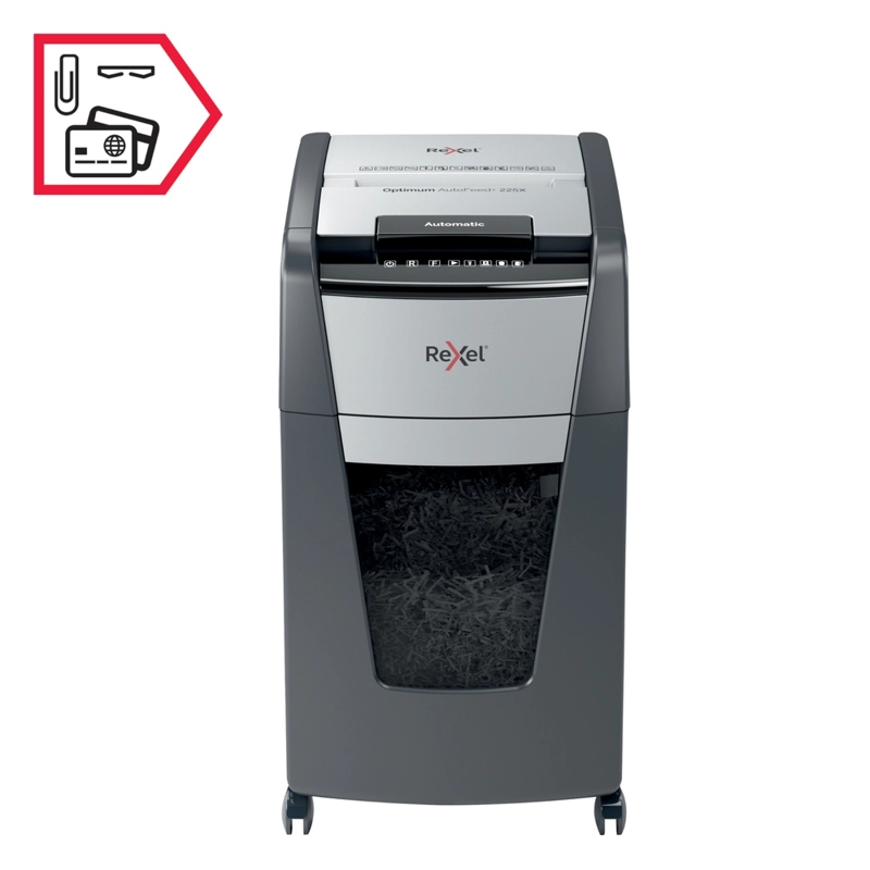 TRITURADORA DE PAPEL REXEL OPTIMUM AUTO+ 225X P4 225 HOJAS - 9