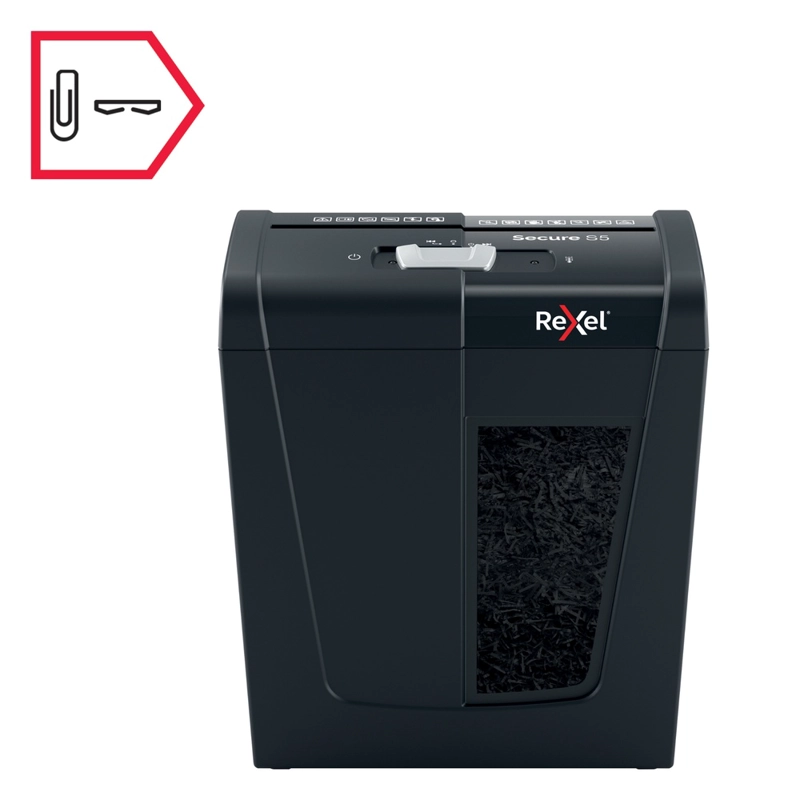 TRITURADORA DE PAPEL REXEL SECURE S5 P2 5 HOJAS - 7