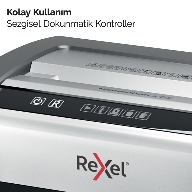 TRITURADORA DE PAPEL REXEL MOMENTUM X415 P4 15 HOJAS - 6