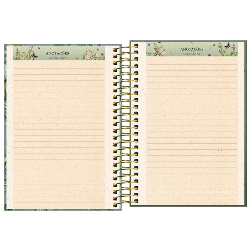 AGENDA ESPIRAL TILIBRA NATURALIS DIARIA M5 2027 CELESTE - 8