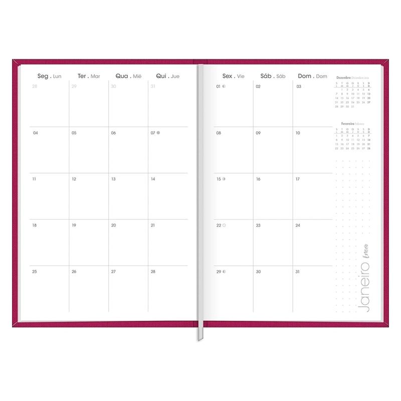 PLANNER EJECUTIVO TILIBRA COSIDO LUME M5 2027 AZUL - 3