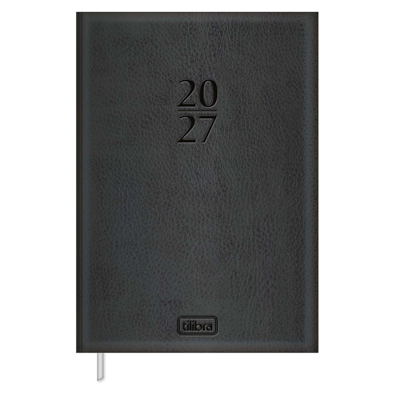 AGENDA EJECUTIVA TILIBRA COSIDA DIARIA TORINO M5 2027 NEGRO - 1