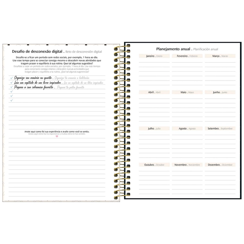 PLANNER ESPIRAL TILIBRA WETS VILLAGE M7 2027 CORAZONES - 2