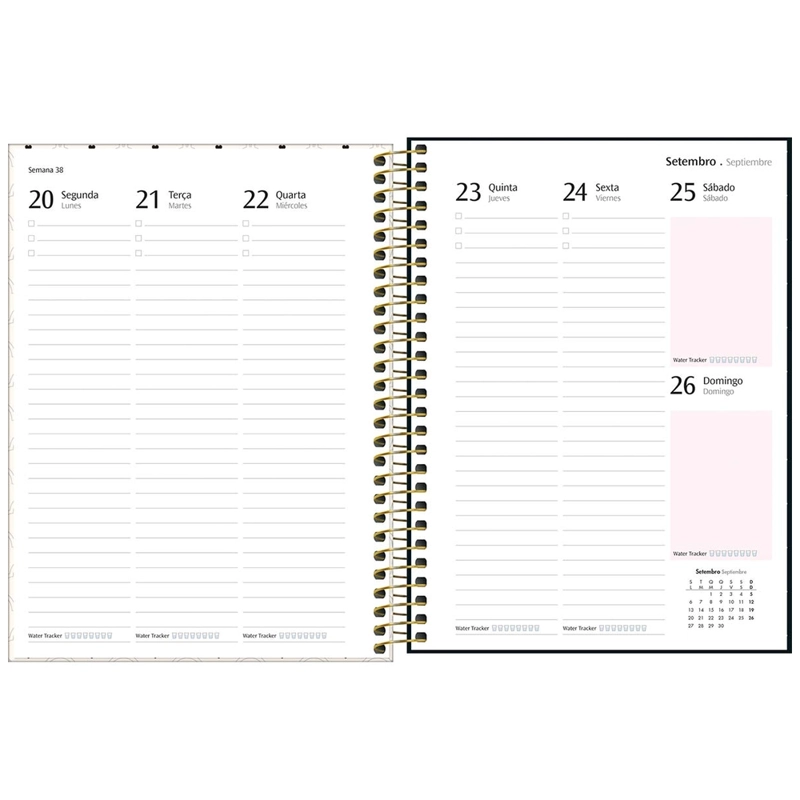 PLANNER ESPIRAL TILIBRA WETS VILLAGE M7 2027 CORAZONES - 3