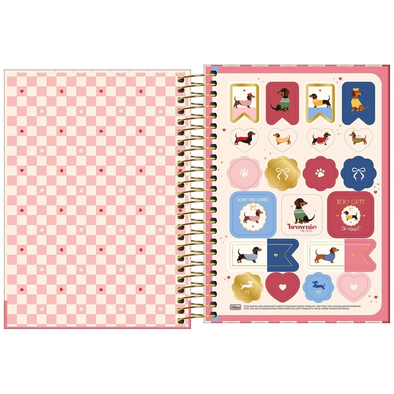 AGENDA ESPIRAL TILIBRA BOWNIE M3 2027 SALCHICA - 2
