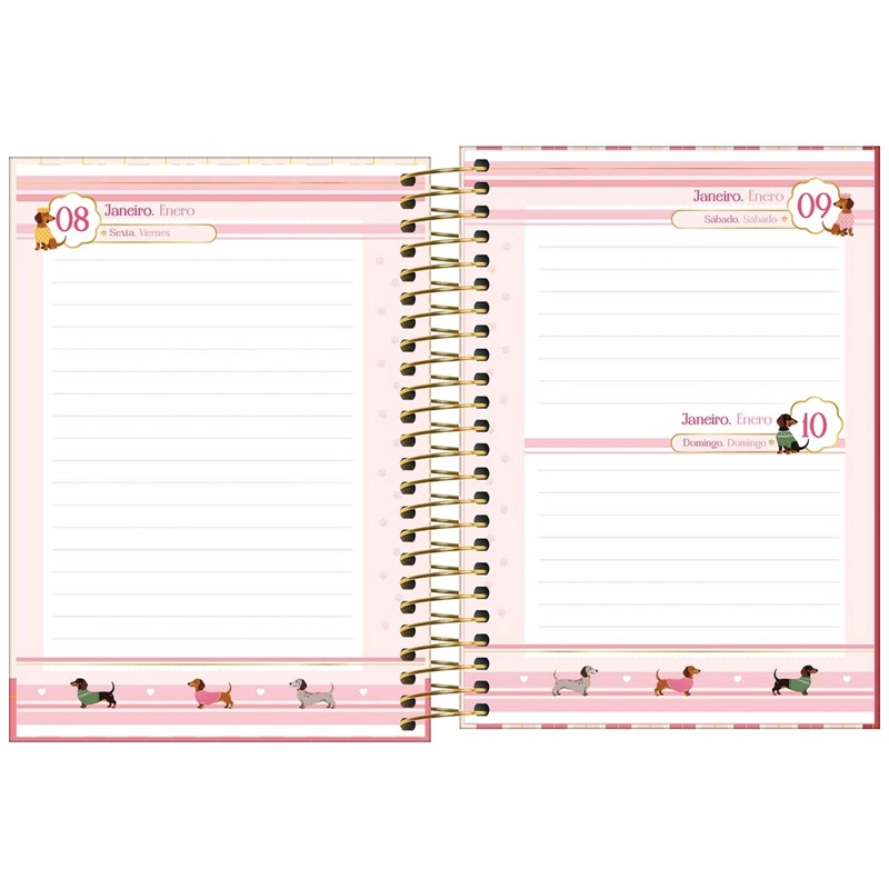 AGENDA ESPIRAL TILIBRA BOWNIE M3 2027 SALCHICA - 4