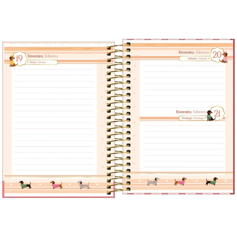 AGENDA ESPIRAL TILIBRA BOWNIE M3 2027 SALCHICA - 5
