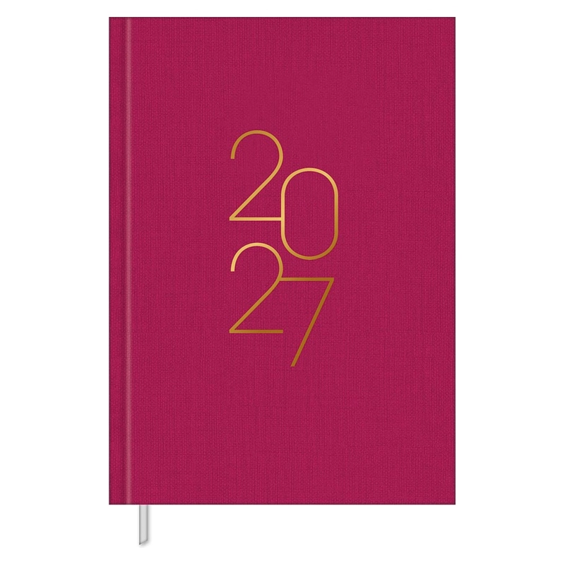 PLANNER EJECUTIVO TILIBRA COSIDO LUME M5 2027 ROJO