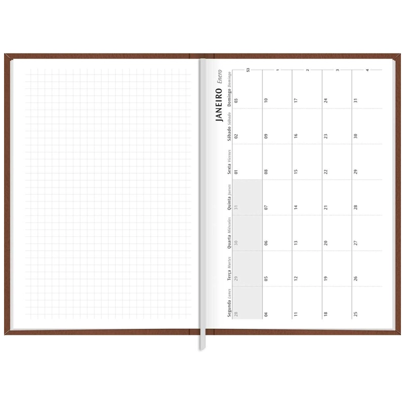 AGENDA EJECUTIVA TILIBRA COSIDA DIARIA TORINO M5 2027 CAFE - 3