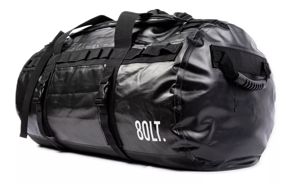 BOLSO DUFFEL 80 L IMPERMEABLE WATERPROOF CAMPING TREKKING - 3