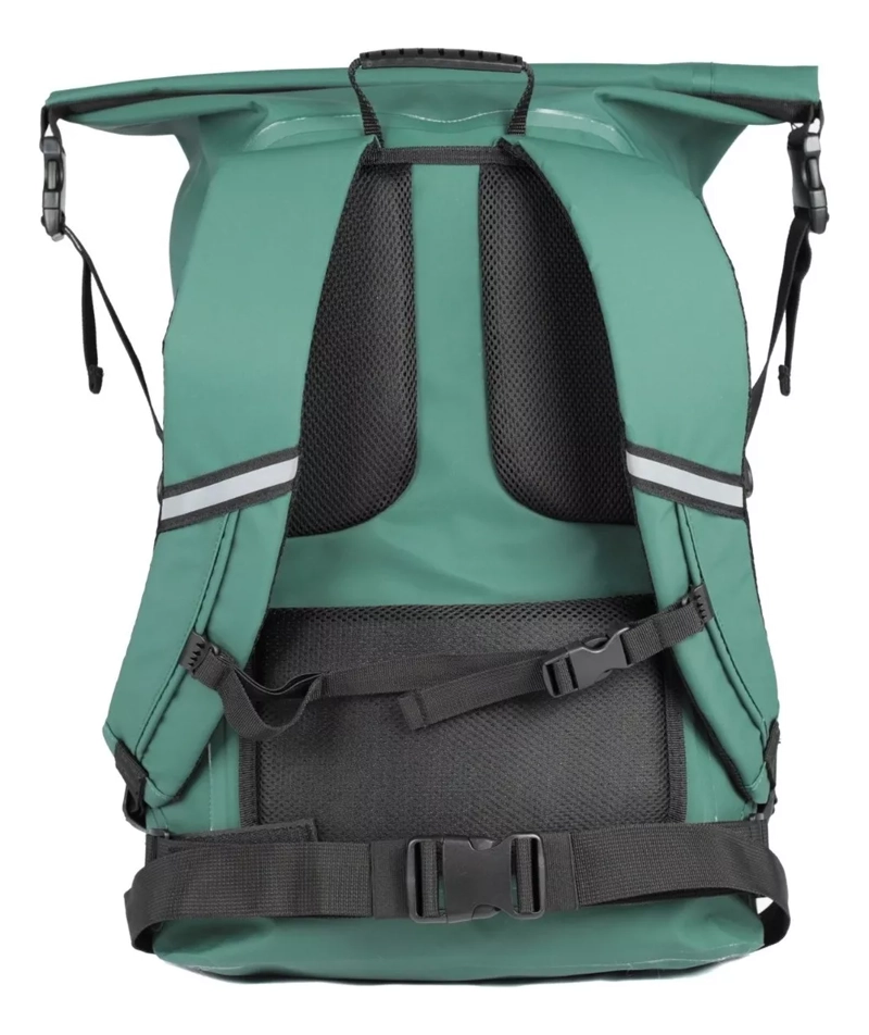 MOCHILA OUTDOOR 25 LTS WATERPROOF CON PORTA NOTEBOOK /LAPTOP COLOR VERDE - 2