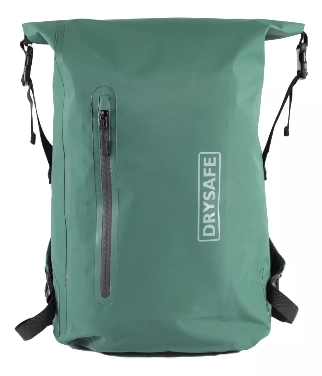 MOCHILA OUTDOOR 25 LTS WATERPROOF CON PORTA NOTEBOOK /LAPTOP COLOR VERDE - 1