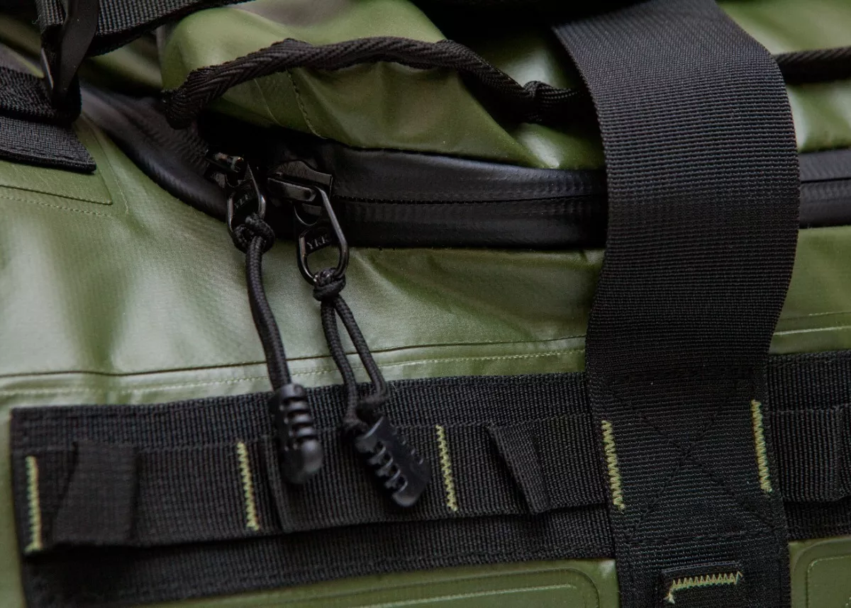 BOLSO DUFFEL 80L OUTDOOR TRACKING CAMPING WATERPROOF DRYSAFE COLOR VERDE - 4