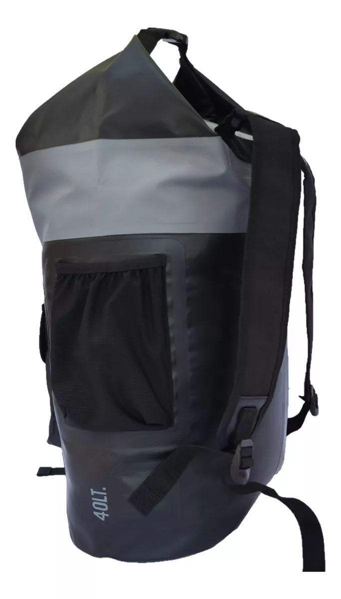 MOCHILA DRYSAFE ALEACIÓN IMPERMEABLE 40 LTS TRECKING OUTDOOR - 4