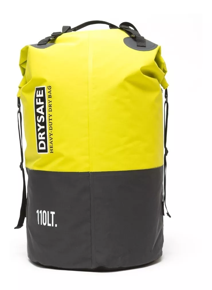 BOLSA SECA DRYSAFE ALEACIÓN DRYBAG XL 110L IMPERMEABLE OUTDOOR RAFTING BUCEO - 4