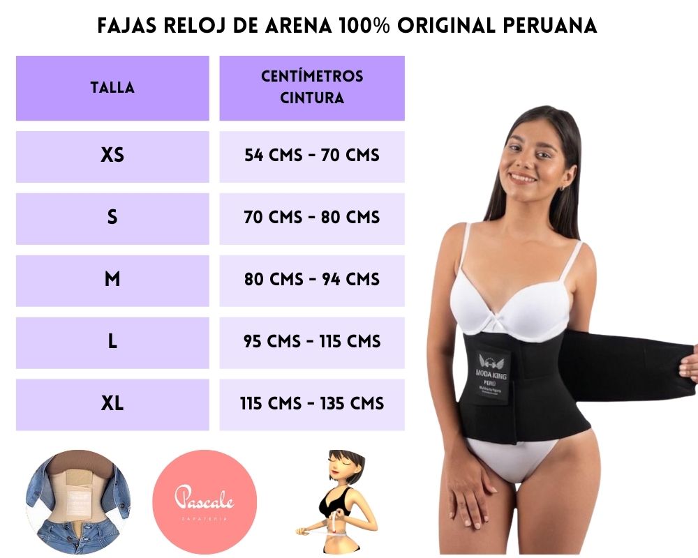 FAJA BODY RELOJ DE ARENA N - 3