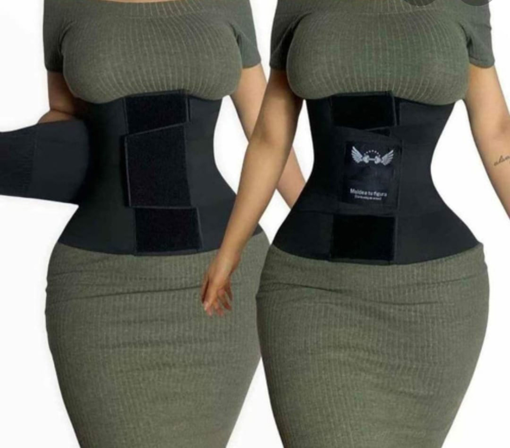 CINTURILLA FAJA MUJER ZAPATERÍA PASCALE MODA KING ORIGINAL RELOJ DE ARENA - 1