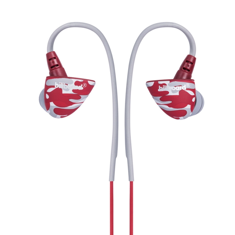 AUDÍFONOS BILLBOARD IN EAR SURVIVOR BLUETOOTH ROJO - 1