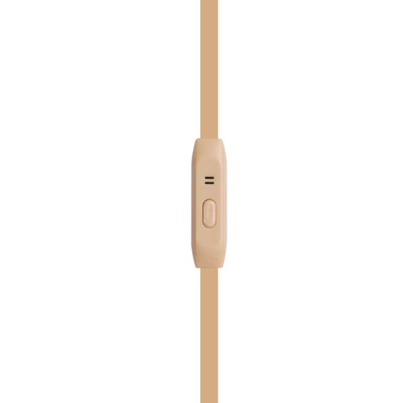 AUDÍFONOS STF IN EAR ST-E46235 FREQUENCY DORADO MICRÓFONO - 3