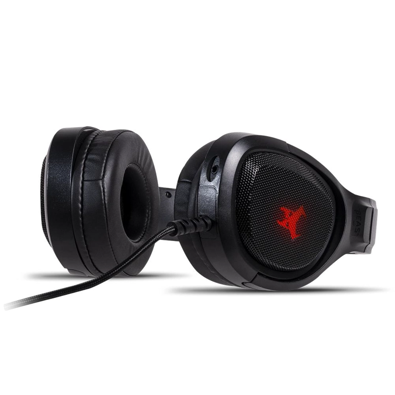 AUDÍFONOS GAMER STF HEADSET MUSPELL EXTREME 7.1 NEGRO - 4