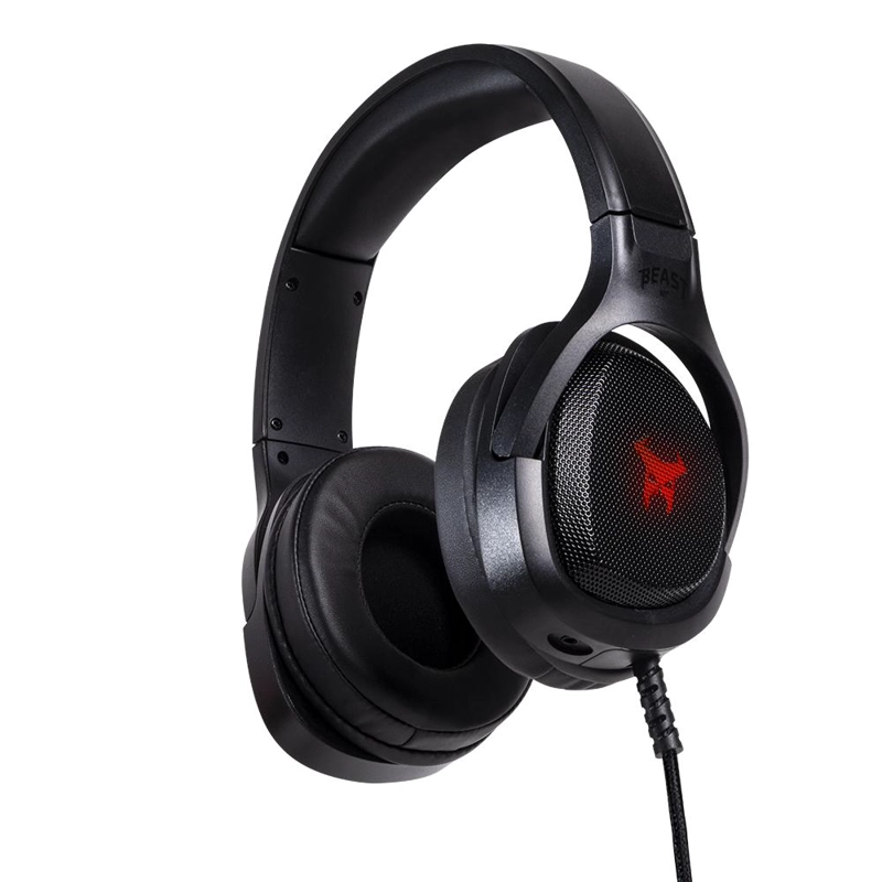 AUDÍFONOS GAMER STF HEADSET MUSPELL EXTREME 7.1 NEGRO - 6