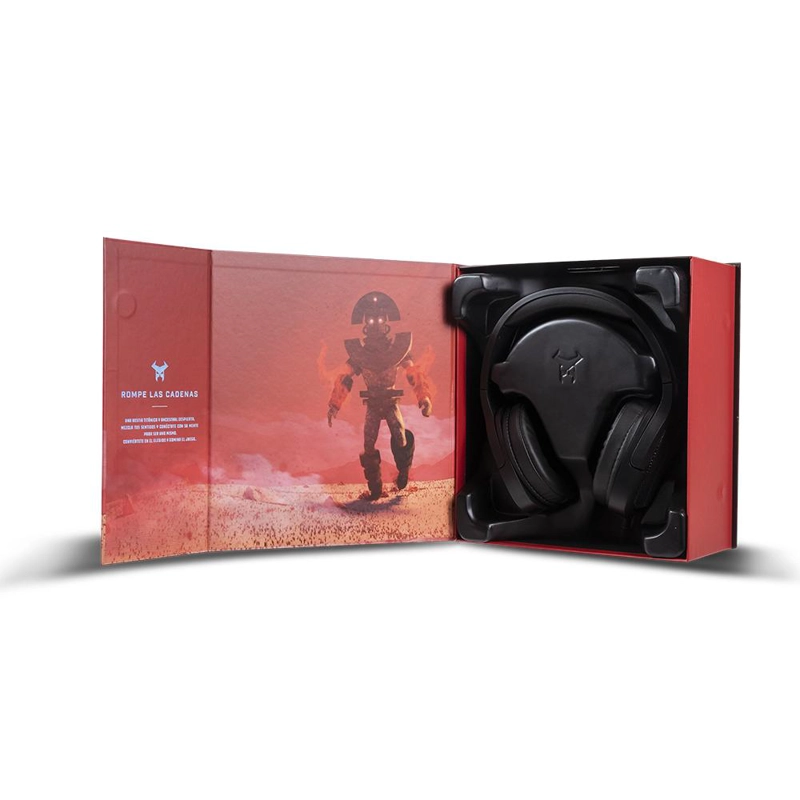 AUDÍFONOS GAMER STF HEADSET MUSPELL EXTREME 7.1 NEGRO - 9