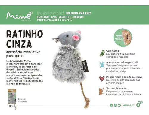 RATON CATNIP GREY - MIMO - PP135 HAZE CRUSH SILVER - 4