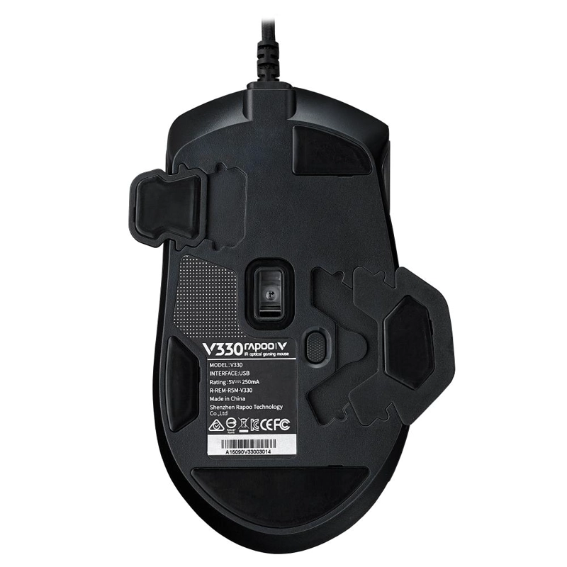 MOUSE RAPOO GAMER VPRO CON CABLE 6200DPI V33 RA023 - 6