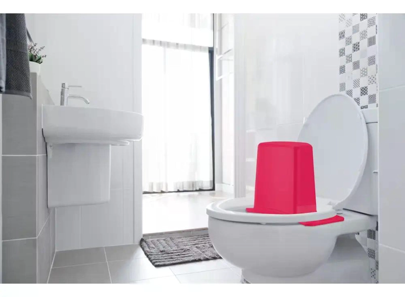 REDUCTOR MULTILASER ASIENTO WC SUPER POTTY MULTIKIDS BABY BB1058 ROSADO - 3