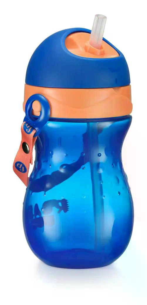 VASO FISHER PRICE BOMBILLA PLAYFUL 360 ML BB1018 AZUL - 2
