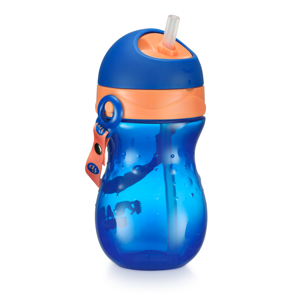 VASO FISHER PRICE BOMBILLA PLAYFUL 360 ML BB1018 AZUL - 2