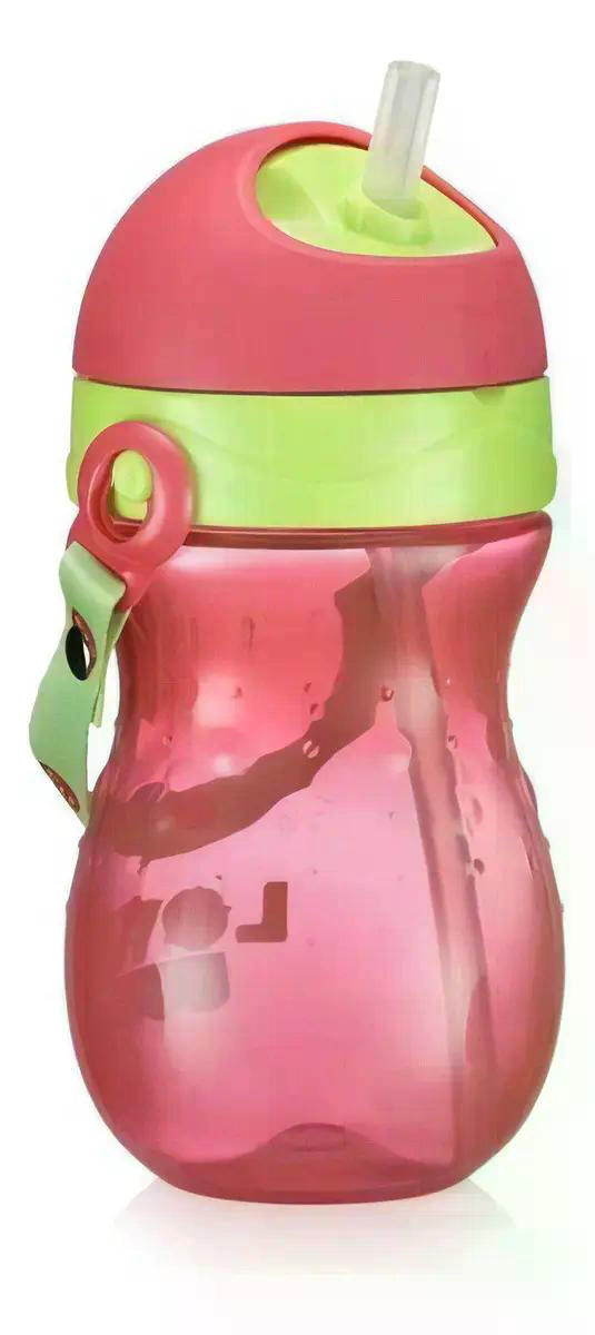 VASO FISHER PRICE BOMBILLA PLAYFUL 360 ML BB1019 ROSADO - 2