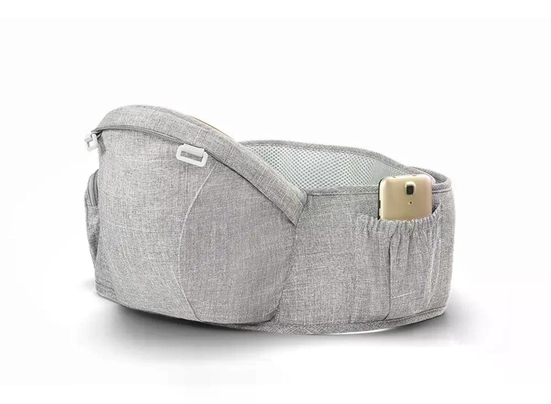 CANGURO FISHER PRICE PORTA BEBÉ BB312 GRIS - 5