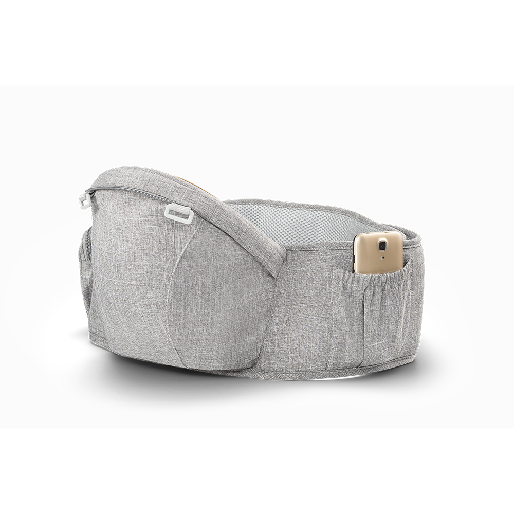 CANGURO FISHER PRICE PORTA BEBÉ BB312 GRIS - 5
