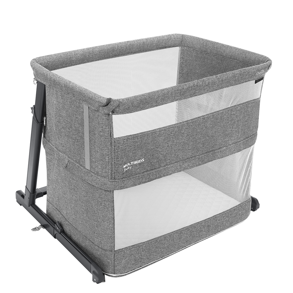 CUNA MULTILASER BB710SA GRIS 3 EN 1 MULTIKIDS BABY NEST - 1