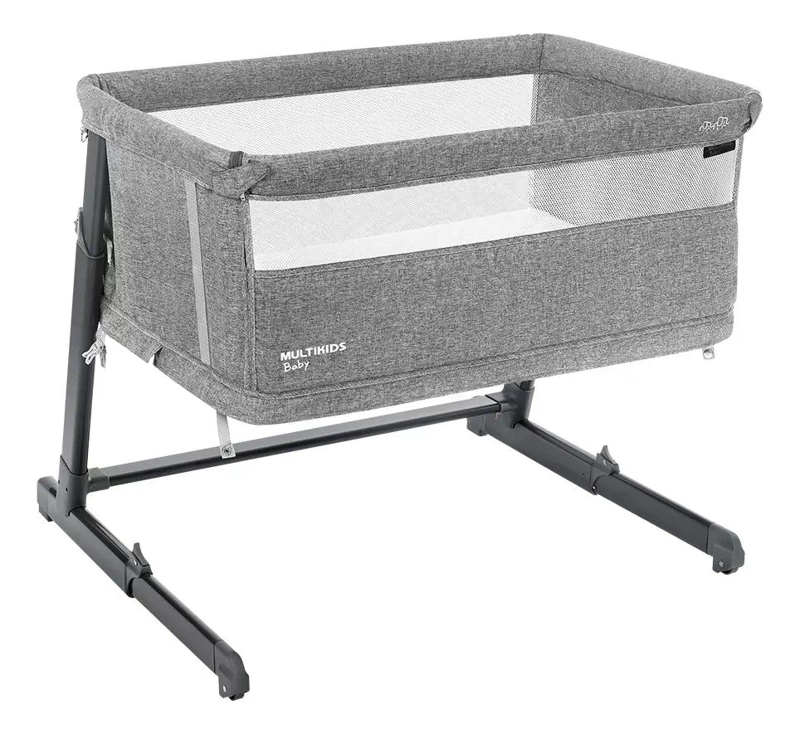 CUNA MULTILASER BB710SA GRIS 3 EN 1 MULTIKIDS BABY NEST - 2