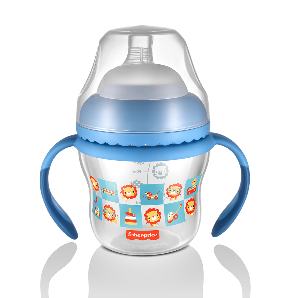 VASO FISHER PRICE ENTRENA FIRST MOMENTS AZ 150 ML BB1055 AZUL - 1