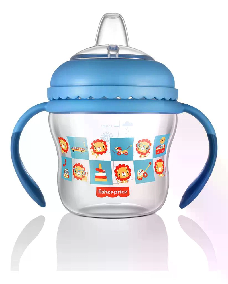 VASO FISHER PRICE ENTRENA FIRST MOMENTS AZ 150 ML BB1055 AZUL - 3