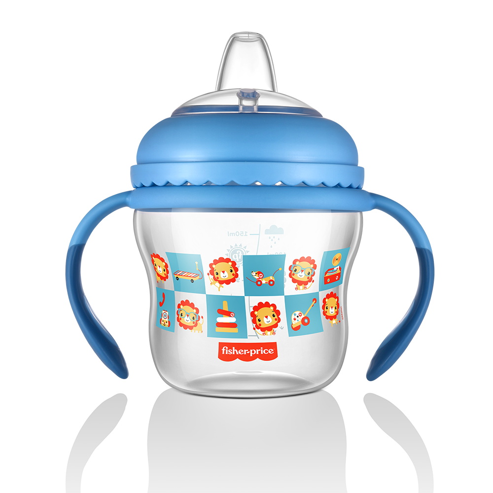 VASO FISHER PRICE ENTRENA FIRST MOMENTS AZ 150 ML BB1055 AZUL - 3
