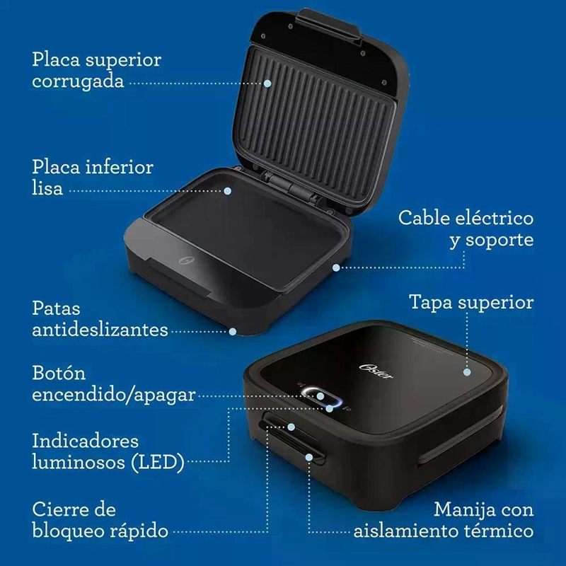 SANDWICHERA OSTER PLATO HONDO - 5
