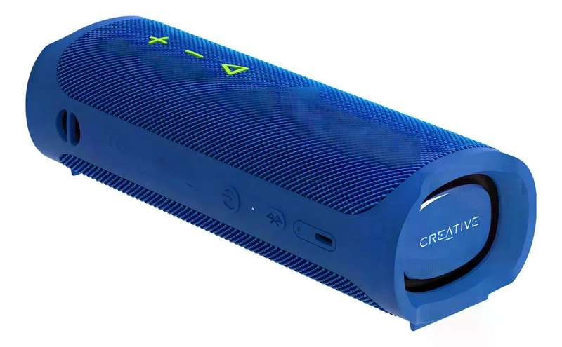 PARLANTE BLUETOOTH CREATIVE PORTATIL MUVO GO AZUL - 1