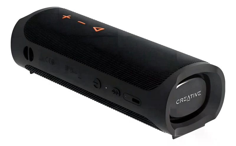 PARLANTE BLUETOOTH CREATIVE PORTATIL MUVO GO NEGRO - 1