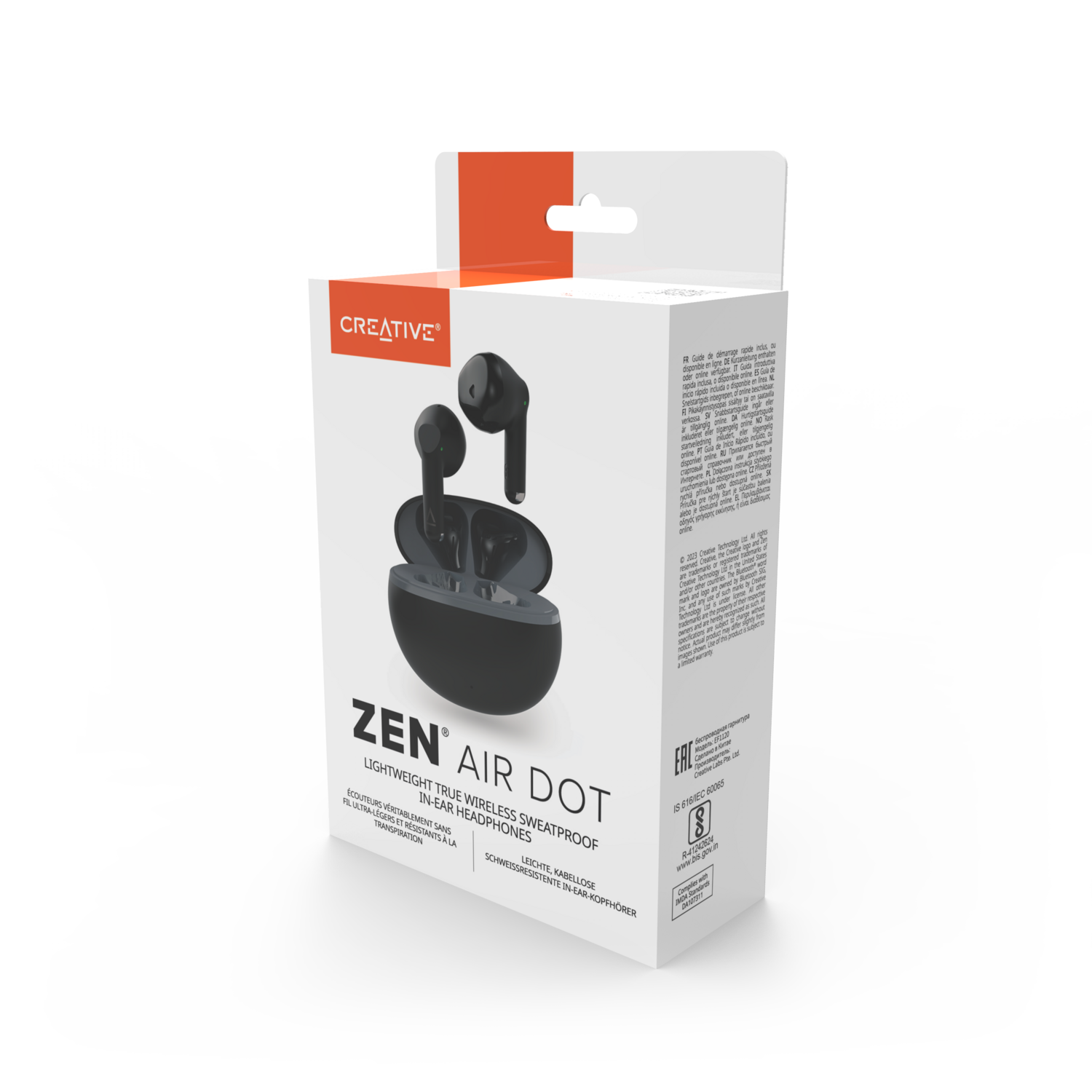 AUDIFONOS TWS CREATIVE ZEN AIR DOT IPX4 BT 5.3 - 4