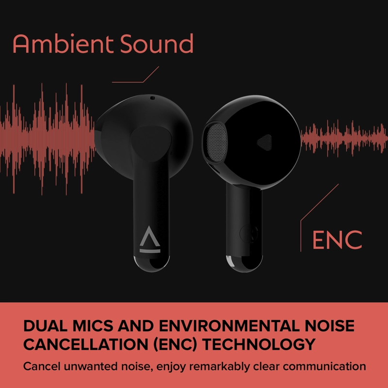 AURICULARES INALAMBRICOS CREATIVE ZEN AIR DOT NEGRO IN-EAR BLUETOOTH TWS GAMER - 8