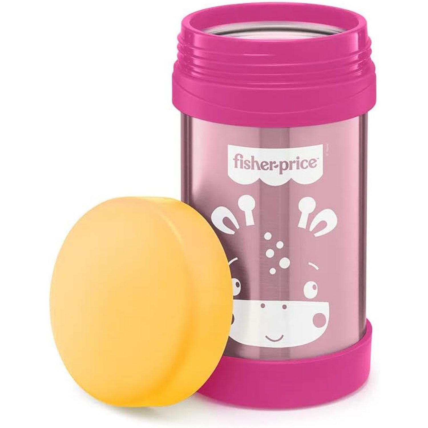 TERMO FISHER PRICE 450ML ROSA BB1091 ACERO INOXIDABLE - 2