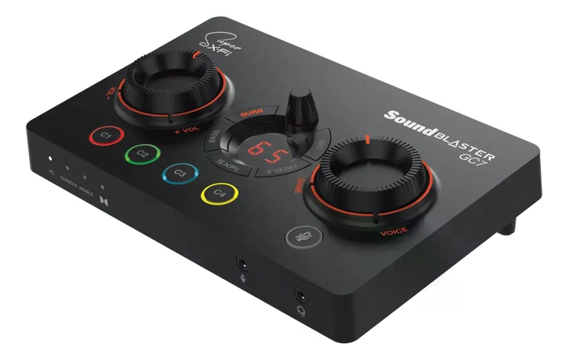 TARJETA DE SONIDO CREATIVE DAC USB SOUND BLASTER GC7 - 4