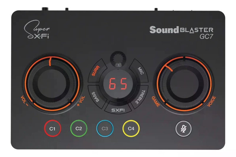TARJETA DE SONIDO CREATIVE DAC USB SOUND BLASTER GC7 - 5