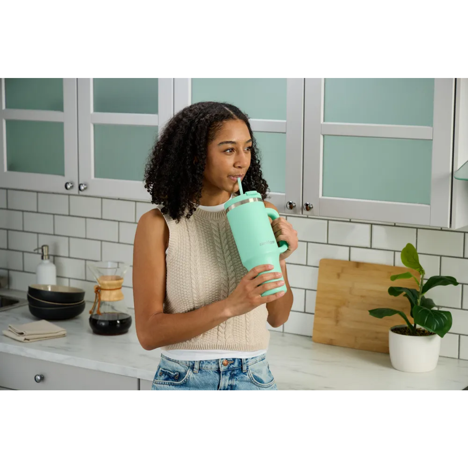 VASO TUMBLER CONTIGO STREETERVILLE 1182 ML FRIO VERDE - 3