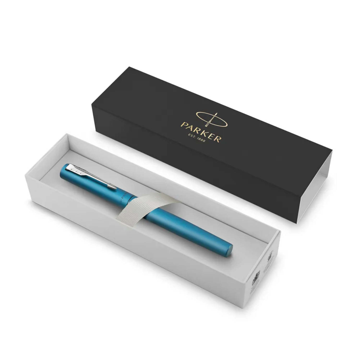 BOLIGRAFO ROLLERBALL PARKER VECTOR XL AZUL MET TINTA NEGRA - 4
