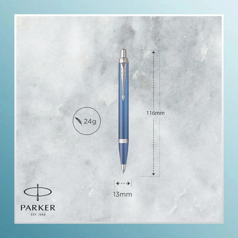 BOLIGRAFO PARKER IM WRITING RITUALS AZUL MED TINTA AZUL AZUL - 7